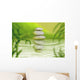 Zen Stones Spa Bamboo Balance Wall Mural