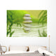 Zen Stones Spa Bamboo Balance Wall Mural