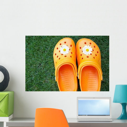 Garden Shoes Wall Decal