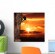 Climber on Sanset Wall Mural