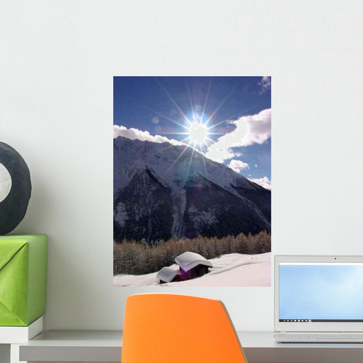 Winter Landscape Wall Decal Design 4