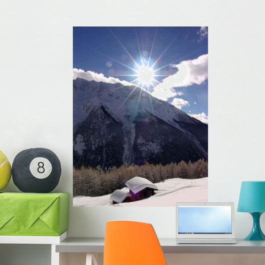 Winter Landscape Wall Decal Design 4