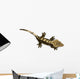 High Angle View of New Caledonian Crested Gecko Wall Decal