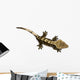 High Angle View of New Caledonian Crested Gecko Wall Decal