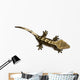High Angle View of New Caledonian Crested Gecko Wall Decal