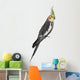 Cockatiel, Nymphicus hollandicus, perched Wall Decal