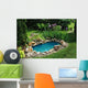 Small Pond Garden Wall Decal