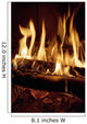 Fireplace Wall Mural