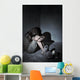 Neglected lonely child Wall Mural