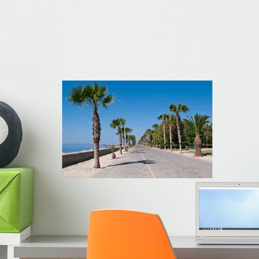 Limassol Promenade Alley Wall Decal