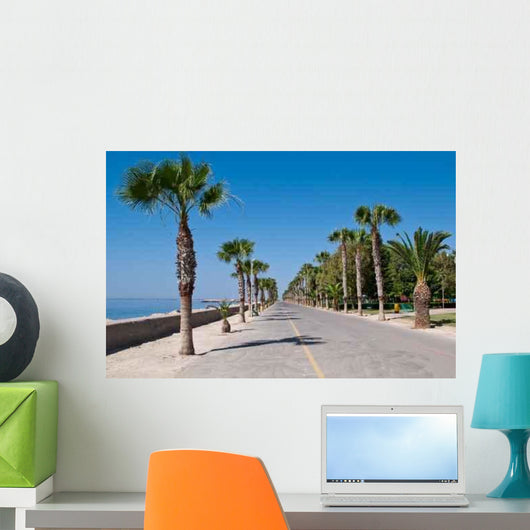 Limassol Promenade Alley Wall Decal