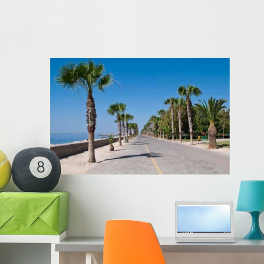 Limassol Promenade Alley Wall Decal