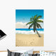 Tropical beach Wall Mural