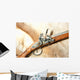 Retro Wooden Rifle Wall Mural