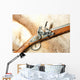 Retro Wooden Rifle Wall Mural