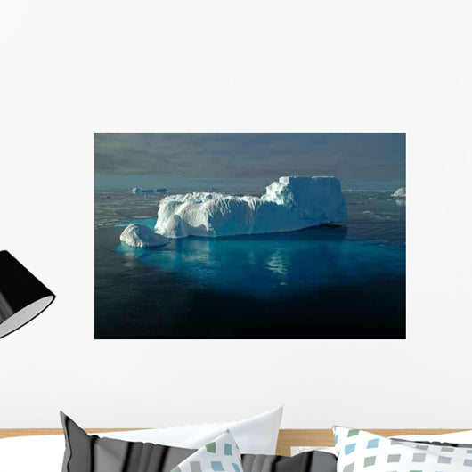 Antarctic Iceberg with Underwater Wall Decal