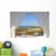 Window to the Sea Wall Mural