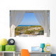 Window to the Sea Wall Mural