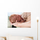 Baby Breastfeeding Wall Mural
