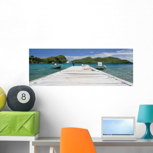Sugar Loaf Pontoon Wall Decal