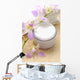 Spa essentials on bamboo mat Wall Mural