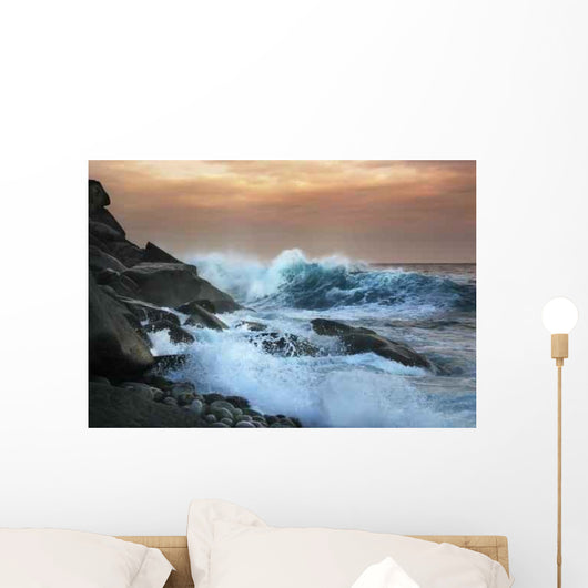 Wave Wall Decal Design 2