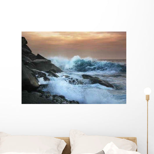 Wave Wall Decal Design 2