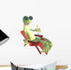 bask in the gecko Wall Decal