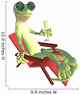 bask in the gecko Wall Decal