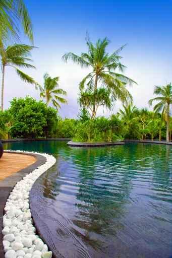 Maldives Pool Tropical Garden Wall Decal