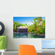 Maldives Pool with Small Wall Decal