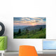 Summer Sunset Landscape on Blue Ridge Parkway Wall Mural