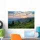 Summer Sunset Landscape on Blue Ridge Parkway Wall Mural