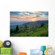 Summer Sunset Landscape on Blue Ridge Parkway Wall Mural
