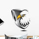 Silver shield with Eagle Wall Decal