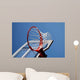 Outdoor Basketball Backboard and Wall Decal