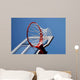 Outdoor Basketball Backboard and Wall Decal