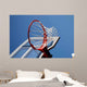 Outdoor Basketball Backboard and Wall Decal