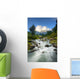 Himalayan Mountains And Stream Vertical Wall Mural