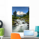 Himalayan Mountains And Stream Vertical Wall Mural