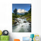 Himalayan Mountains And Stream Vertical Wall Mural