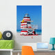Lifeguard Station Florida Beach Wall Decal