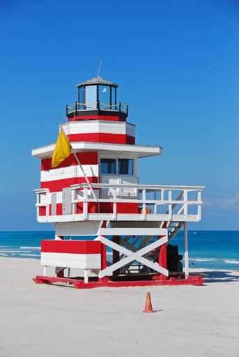 Lifeguard Station Florida Beach Wall Decal