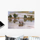 Flooded Fields around Inle Wall Decal