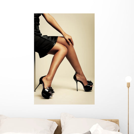 High Heels Wall Mural