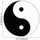 Yin and Yang Wall Decal