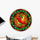 Mexican Hot Chili Peppers Logo Wall Decal
