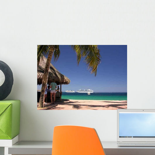 Beach Club Wall Decal