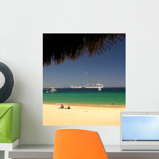 Beach Club No3 Wall Decal