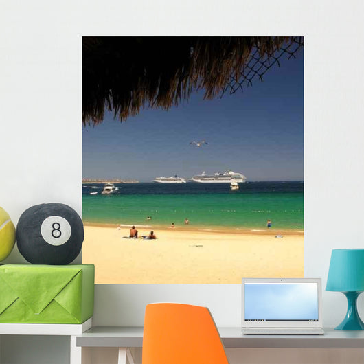 Beach Club No3 Wall Decal